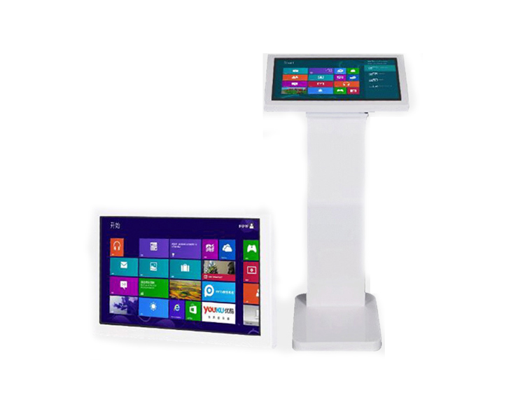 Horizontal advertising machine